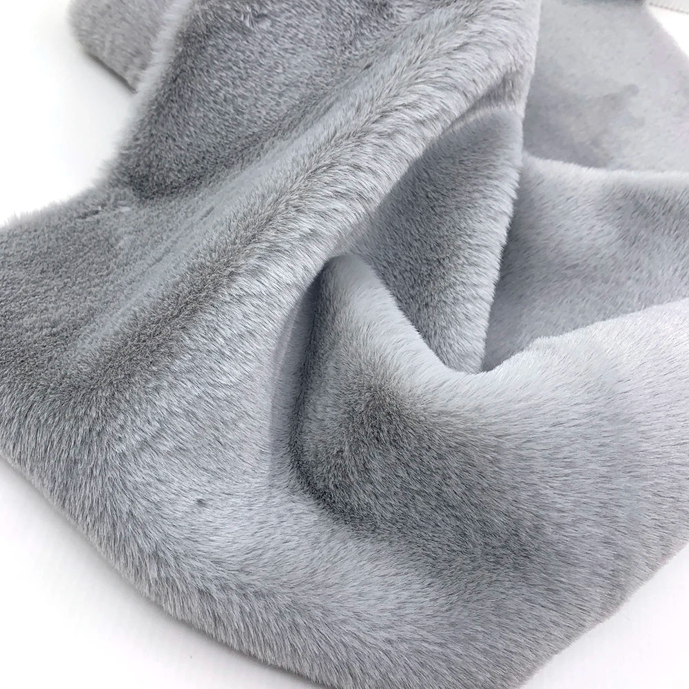 10mm Pile Length Fur Fabric Polyester Imitation Fur Fabrics Handmade DIY Encryption Thickening Fake Rabbit Hair Fur Plush Fabric