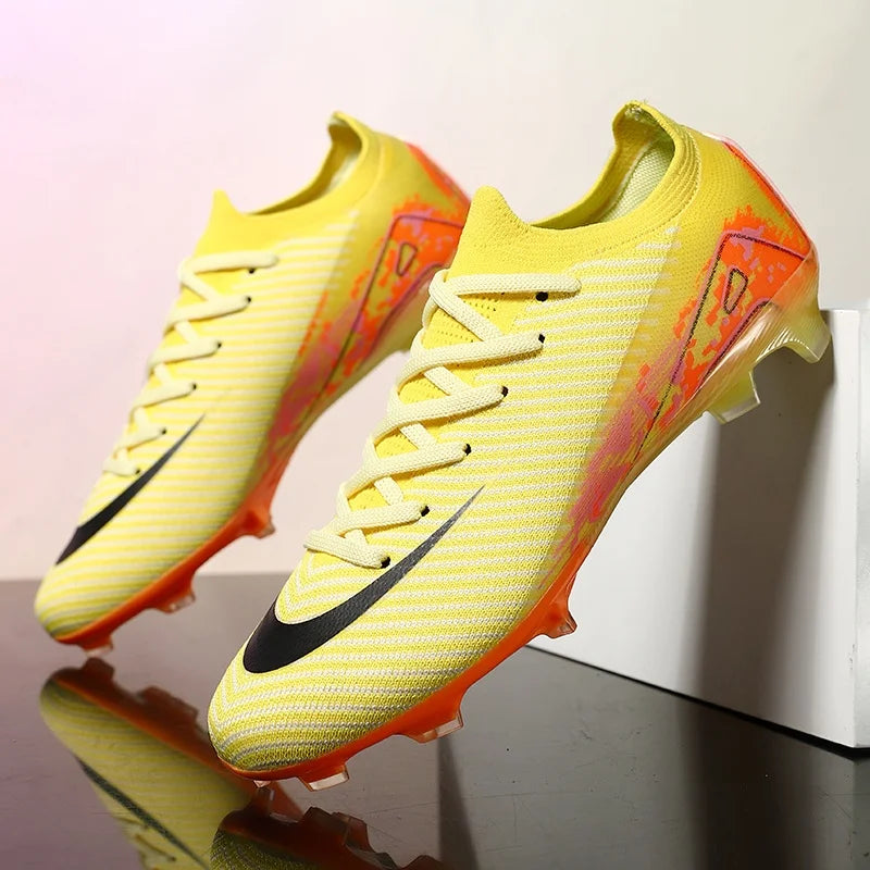 Nouvelles chaussures de football d'extérieur pour hommes Crampons de football Match Entraînement TF/FG Gazon Cheville Crampons longs Sport Haute qualité à succès