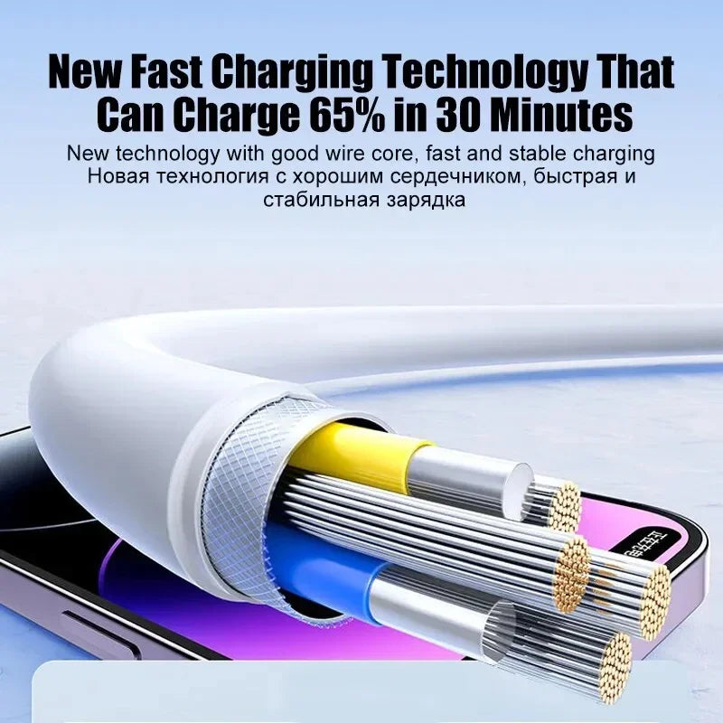 Câble de charge rapide 20W PD USB vers Lightning USB C vers Lightning pour Apple iPhone 14 13 12 11 Pro Max X XR Plus iPad Ligne de synchronisation de données