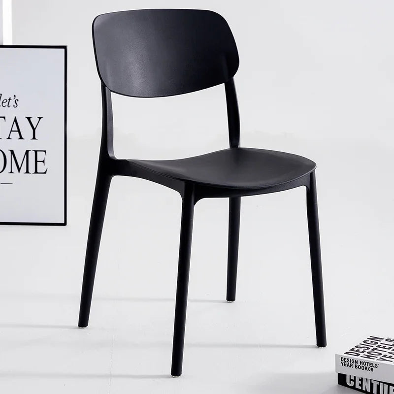 Bequeme Esszimmerstühle Europäischer Kunststoff Küche Moderne nordische Esszimmerstühle Ultraleicht Trendy Chaises Salle Manger Möbel