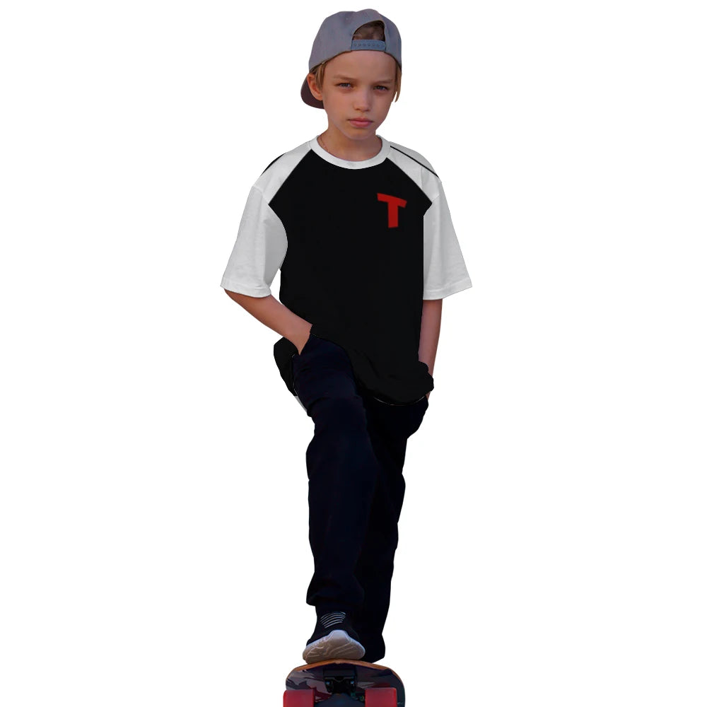Captain Tsubasa Anime Tshirt Hyuga Animation Cosplay Short-sleeved 3D Printed Football Jersey T-shirts Mens Designer Clothes