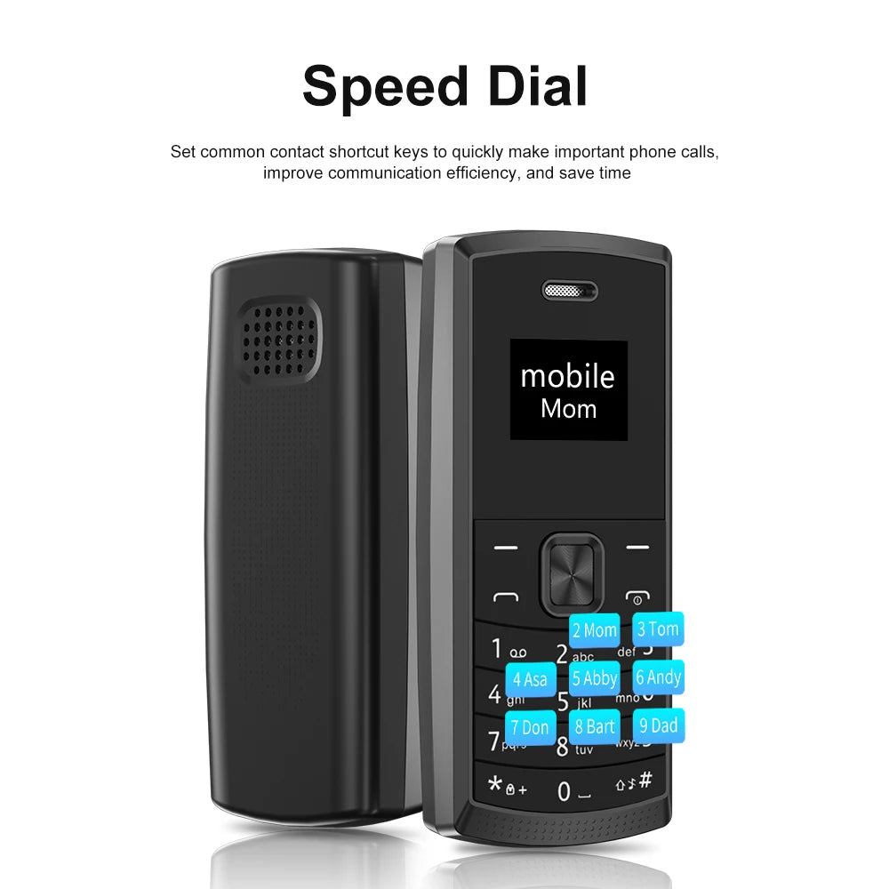 SERVO BM01 Mini Handy Magische Stimme Kurzwahl Bluetooth-Einwahl Anrufaufnahme 2 SIM Standby 2G GSM Kleines Ersatzhandy