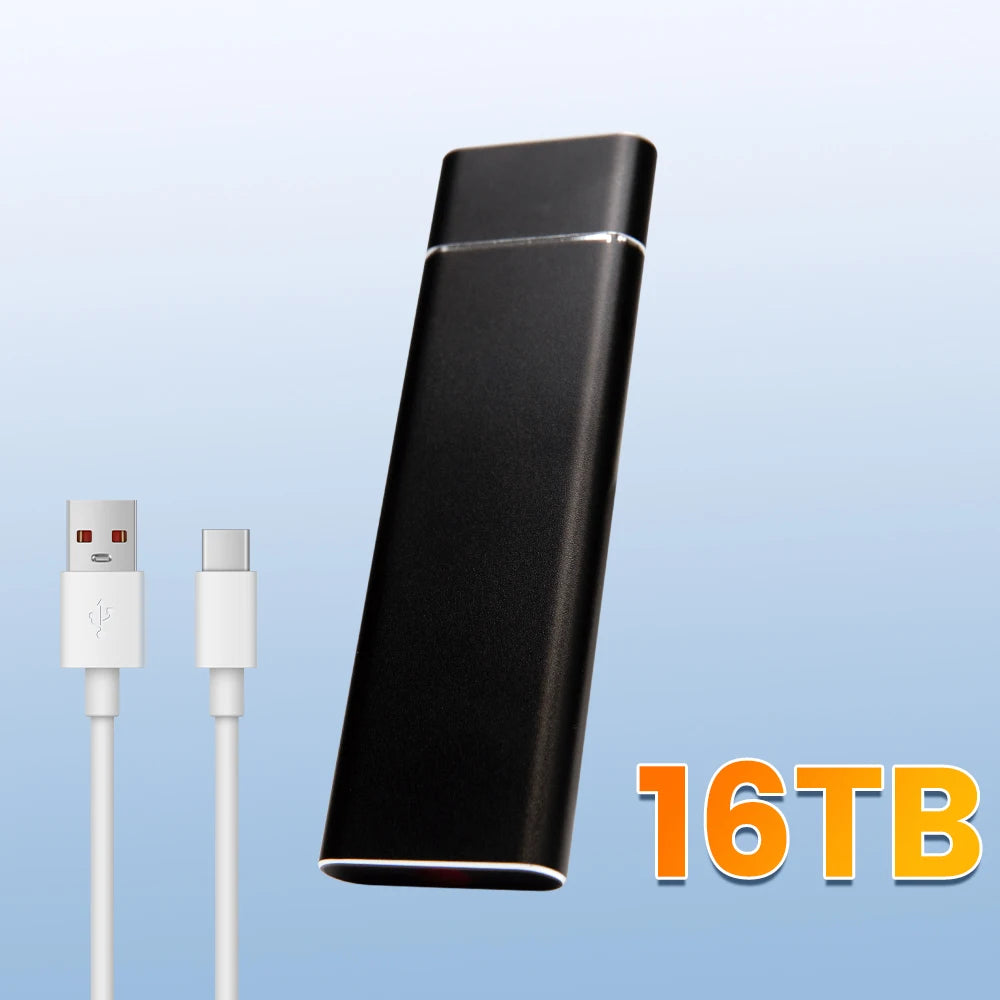1TB 2TB 4TB External SSD Portable High Speed Solid State Drive USB3.2 Original for PC MAC Laptop