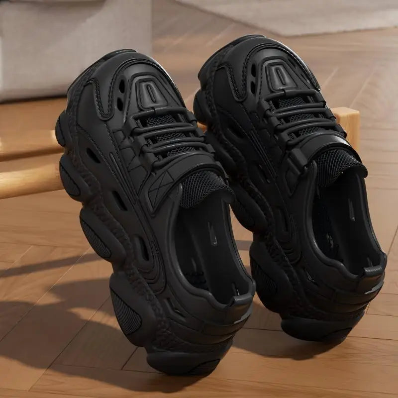 High-End Herren Watschuhe für den Sommer, atmungsaktiv, rutschfest, verschleißfest, Strand-Deo, Fahr- und Angelsandalen für Herren