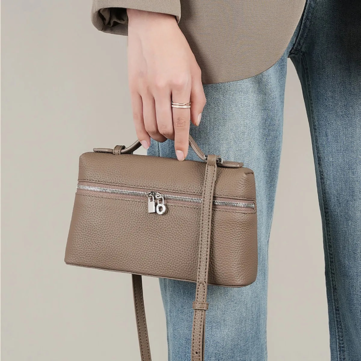 Sac à déjeuner tendance en cuir PU, mini sac à main tendance pour femme, nouveau modèle 2026, même sac à bandoulière, petit sac à main à la mode