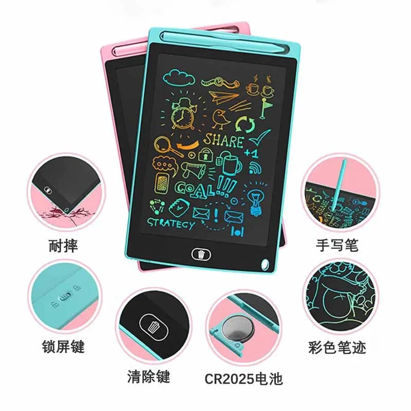 4.4/8.5 Zoll LCD Zeichenbrett Elektronisches Handschrift-Tablet für Kinder LCD Lichtenergie-Zeichenbrett Kinderspielzeug