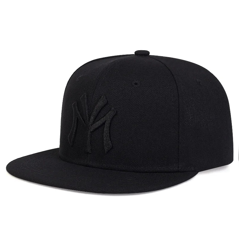 Unisex Buchstaben-Stickerei Hip-Hop Mützen Verstellbare Freizeit-Baseballkappen Sonnenhut