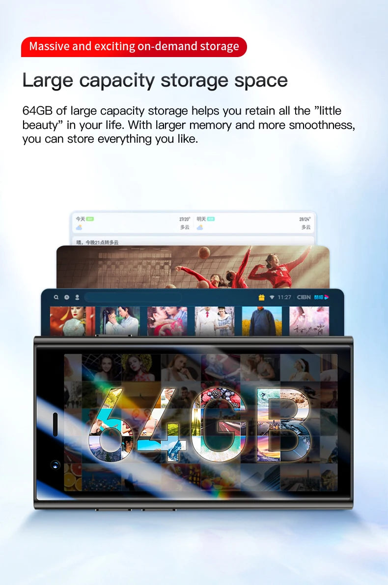 SOYES S24 Pro Max 4G Mini Phone - Android 3-inch Face Unlock Dual SIM Dual Standby | 2+16GB Memory 2400mAh Long Battery Life