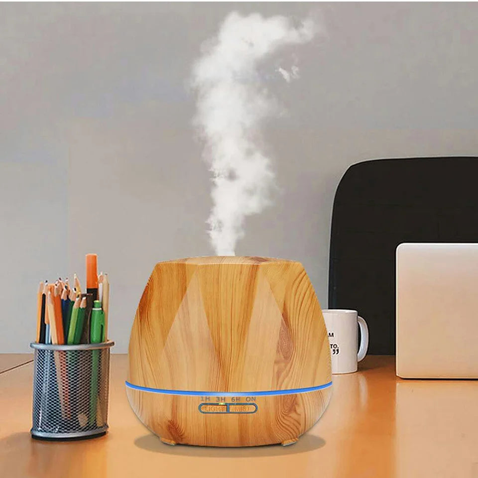 Aroma-Diffusor Ätherisches Öl Aromatherapie Ultraschall-Luftbefeuchter Automatische Fernbedienung Luftbefeuchter 300 500 1000ml