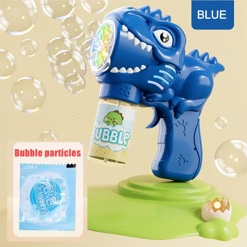 Vollautomatische Blasenpistole Raketen-Blasenmaschine Automatischer Gebläse mit Blasenflüssigkeit Spielzeug für Kinder Strand Outdoor-Blasengeschenke