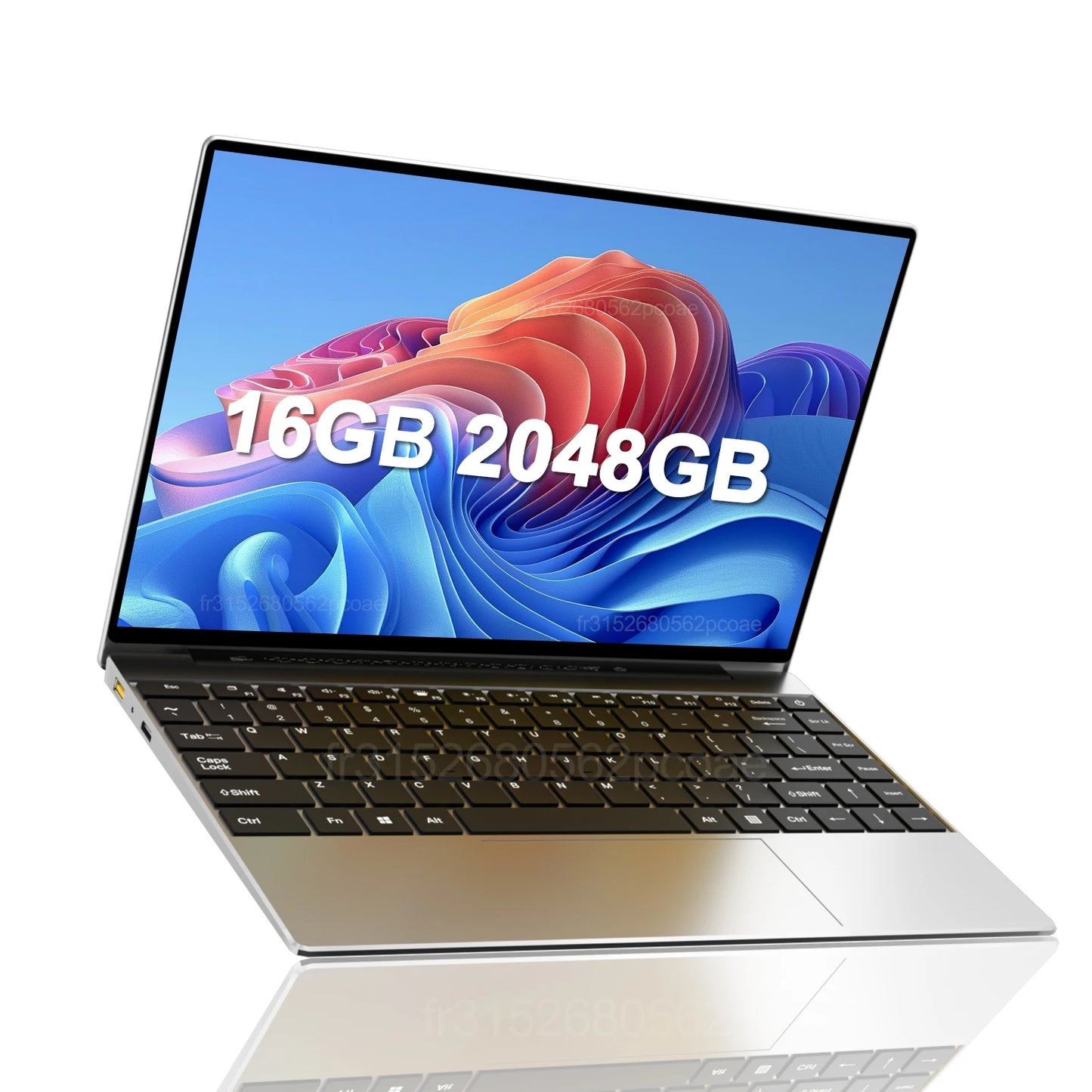 LENO 14.1"Laptop 16GB RAM 2TB SSD Windows 11 Intel N3700 Ultra Slim Notebook Gamer 1920*1080  Display Office Study Computer PC