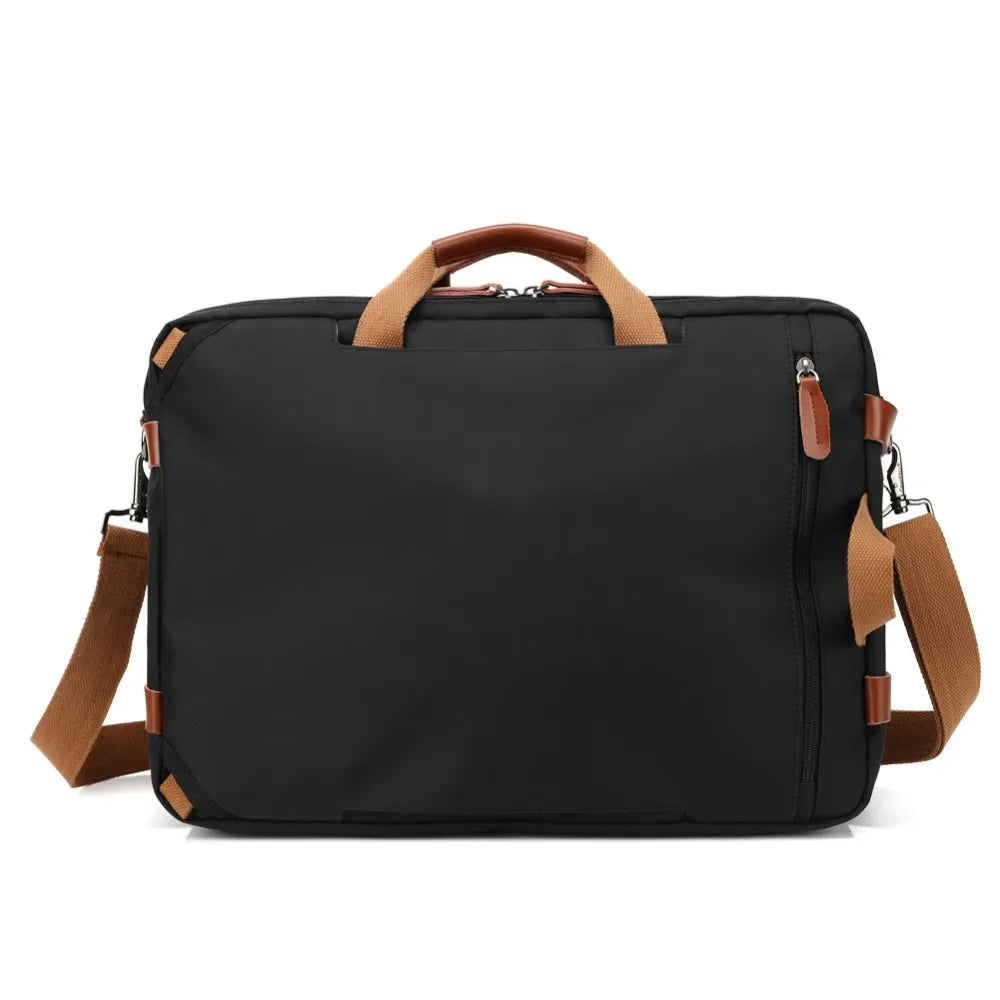 Handbag Business Briefcase Rucksack Convertible Backpack Laptop Bag 17 inch Notebook Bag Shoulder Messenger Laptop Case