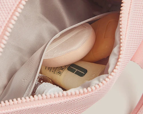 BAGSMART Boston Tasche für Damen, Mini-Reisetasche, Umhängetasche, wasserdicht, mit Nassfach, für Fitnessstudio, Reisen, Alltag, Strand, Wochenendausflug