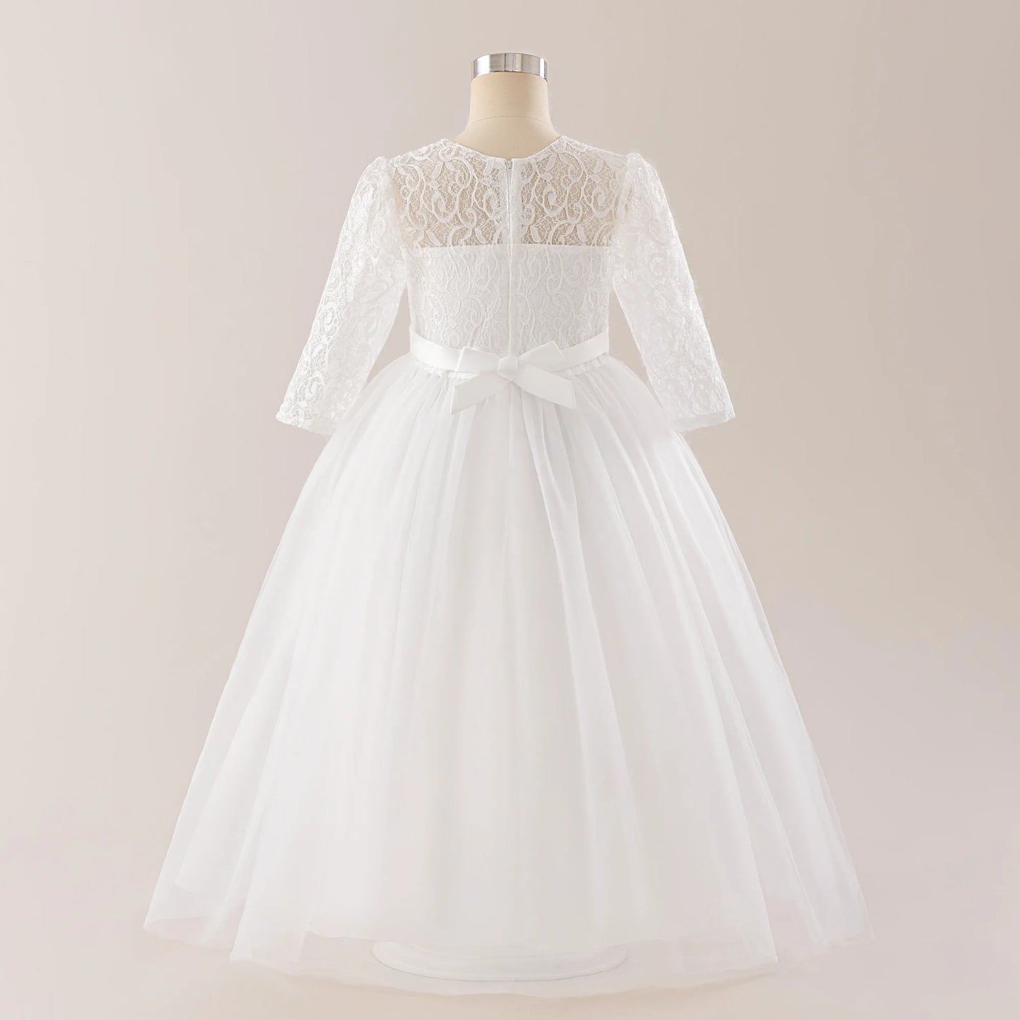 Robes de baptême, de demoiselle d'honneur, de fête pour filles, élégantes robes de princesse en tulle pour mariage, anniversaire, première communion, robes de bal