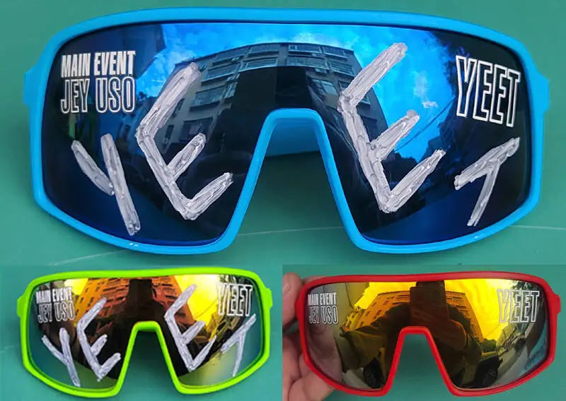 Jey Uso Yeet Sport Sonnenbrillen Kinder Brillen Blue Bloodline USOS Seltene Farben Sonnenbrille Eyewear Geschenk