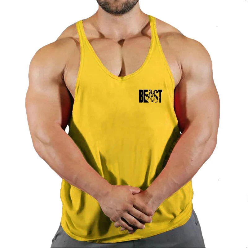 Vêtements Homme Musculation et Fitness Débardeur Stringer Homme Sportswear Vêtements T-shirt Gilet Chemise T-shirts Débardeurs d'entraînement Musculation