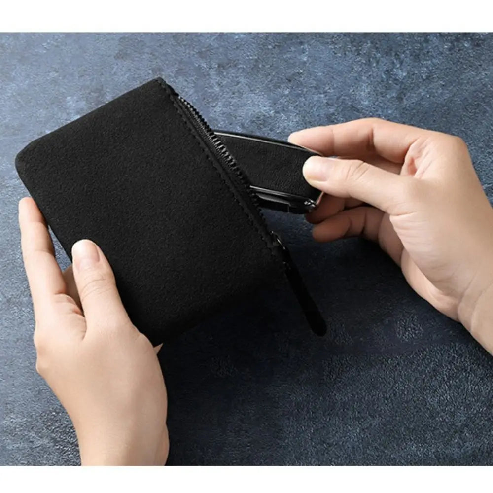Mini portefeuilles tendance en PU, porte-monnaie, porte-cartes, sac d'argent, pochette à monnaie zippée pour femmes et hommes