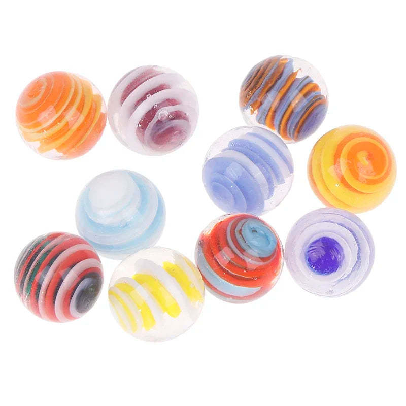 Billes 16MM Verre en Cristal 10PCS Boule en Verre Teinté Accessoires de Photographie Vase Aquarium Décoration de Chambre Boules de Noël