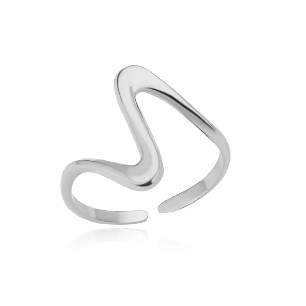 Edelstahlringe für Damen 2024 Trend Offener Goldfarbener Doppelperlenring Hochzeit Ästhetischer Schmuck Paar Geschenk anillos