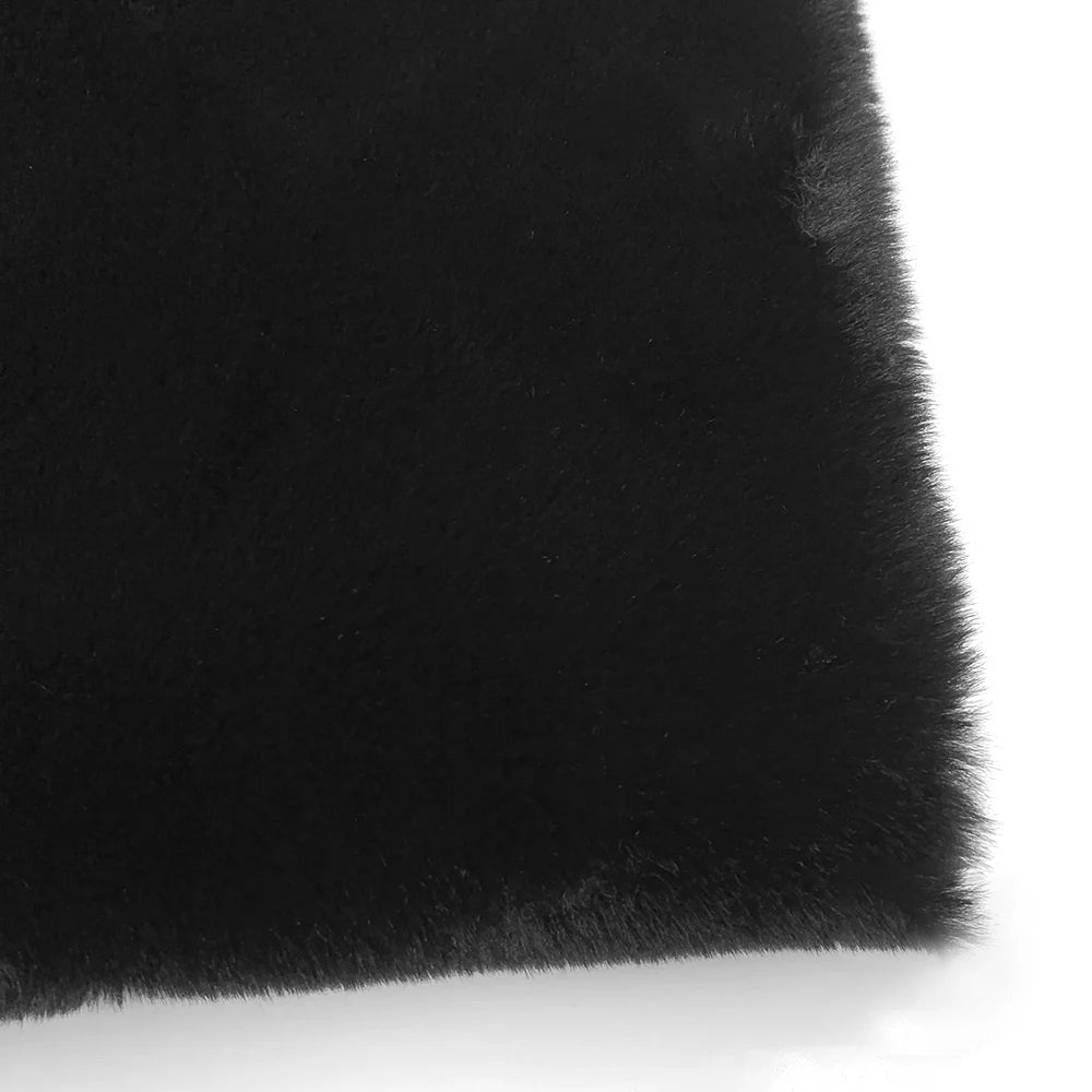 10mm Pile Length Fur Fabric Polyester Imitation Fur Fabrics Handmade DIY Encryption Thickening Fake Rabbit Hair Fur Plush Fabric