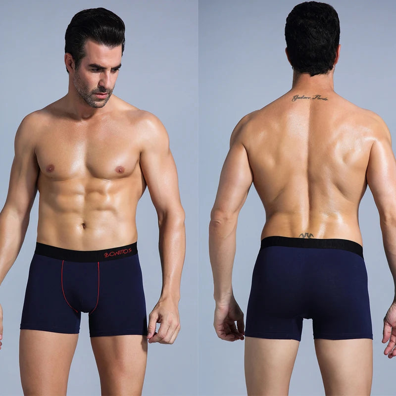 5 Stück Herren Slips Baumwolle Boxer Sexy Herren Boxershorts Unterwäsche Shorts Lose Herren Boxershorts Set Familienunterwäsche Marken