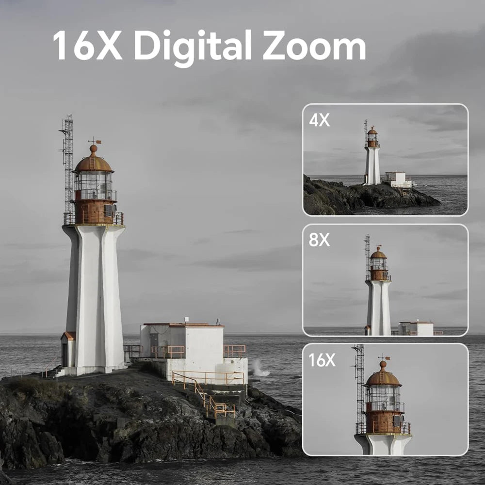 8K Digitalkamera für Fotografie Autofokus WiFi 88MP Vlogging-Kamera mit Dual-Objektiv 16X Digitalzoom Touchscreen Reisekamera