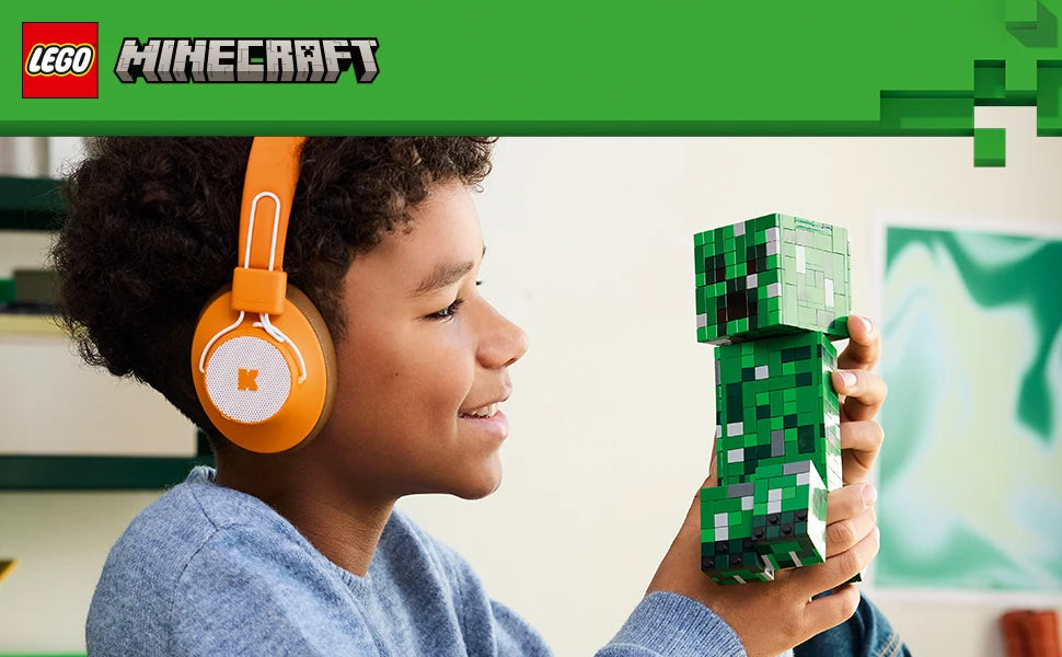 LEGO 21276 Minecraft: Herausforderer fürchtet Bausteine Spielzeug Set, kreatives Geschenk für Jungen und Mädchen zum Kindertag