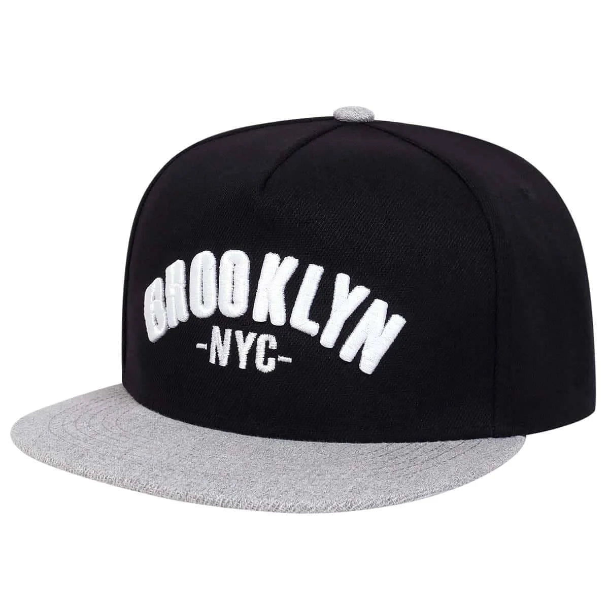 Casquettes de baseball décontractées unisexes Brooklyn brodées Hip-hop réglables pour l'extérieur Chapeau de soleil