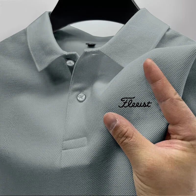 Herren Freizeit Polohemd Kurzarm, Oberteil bedruckt mit Street Letters, Hohe Qualität, Business, Sommer, Neu, S-4XL, 2026
