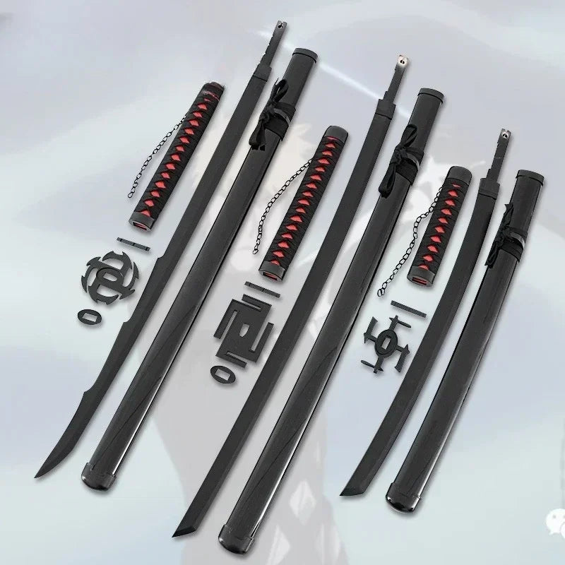 Épée Katana Anime Bleach Taille Réelle Lame en Bois Ninja Accessoire de Cosplay Anime Bleach Épée de Samouraï Japonaise Toushirou Jouet pour Enfants