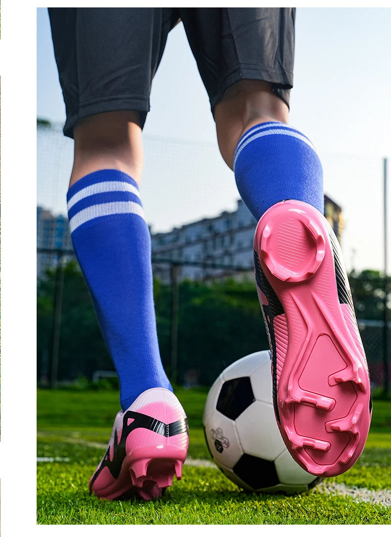 Hochwertige Herren Fußballschuhe Society Ultraleichte Turf Fußballschuhe Kinder Sneakers Trainingsfußballschuhe Chuteira Campo 32-46