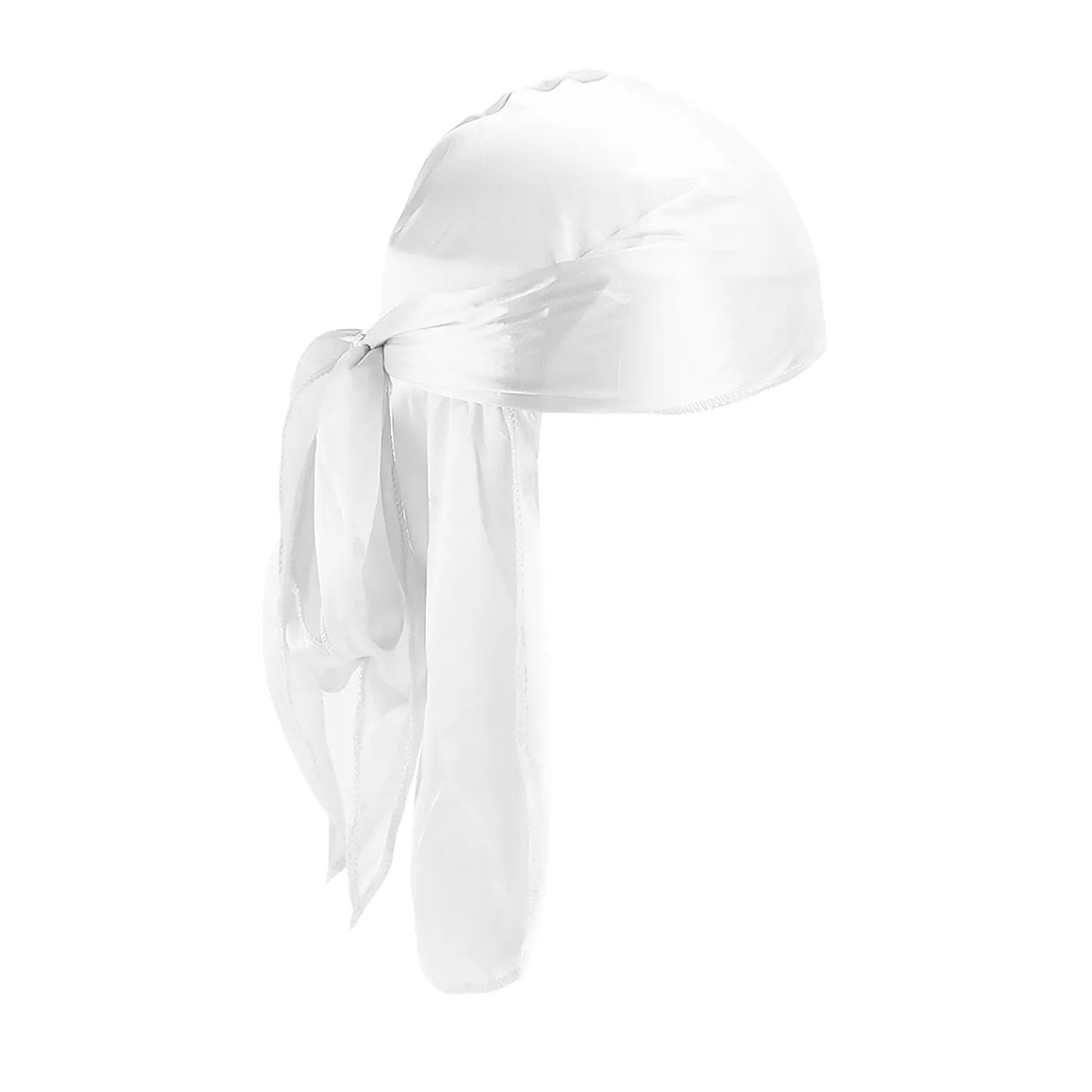Long Tail Vorgebundene Elastische Kopfbedeckung Bandana Imitat Seide Durag Piratenhut Babyhaube Hip Hop Kappe Turban Hijab Kinder