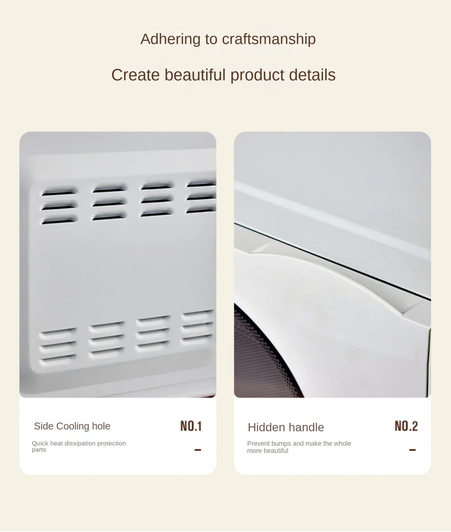 Meiling Microwave Oven Fully Automatic Household Small Fast Heating Intelligent Multifunctional Rotary Plate Light Wave Oven220V