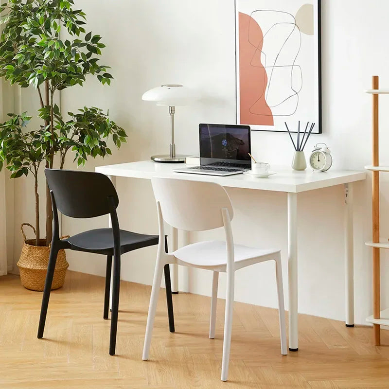 Bequeme Esszimmerstühle Europäischer Kunststoff Küche Moderne nordische Esszimmerstühle Ultraleicht Trendy Chaises Salle Manger Möbel