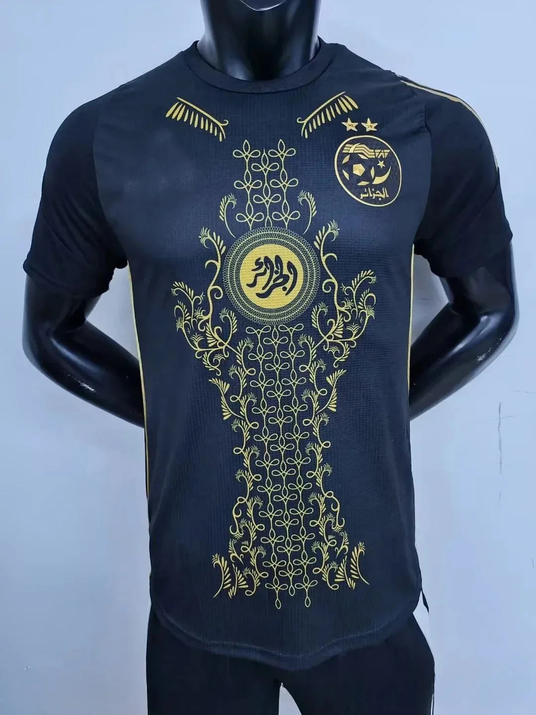 Sommer Neu 25-26 Algerien Sonderedition Fußballtrikot 3D-Druck Mode Kurzarm T-Shirt für Herren und Damen Tops