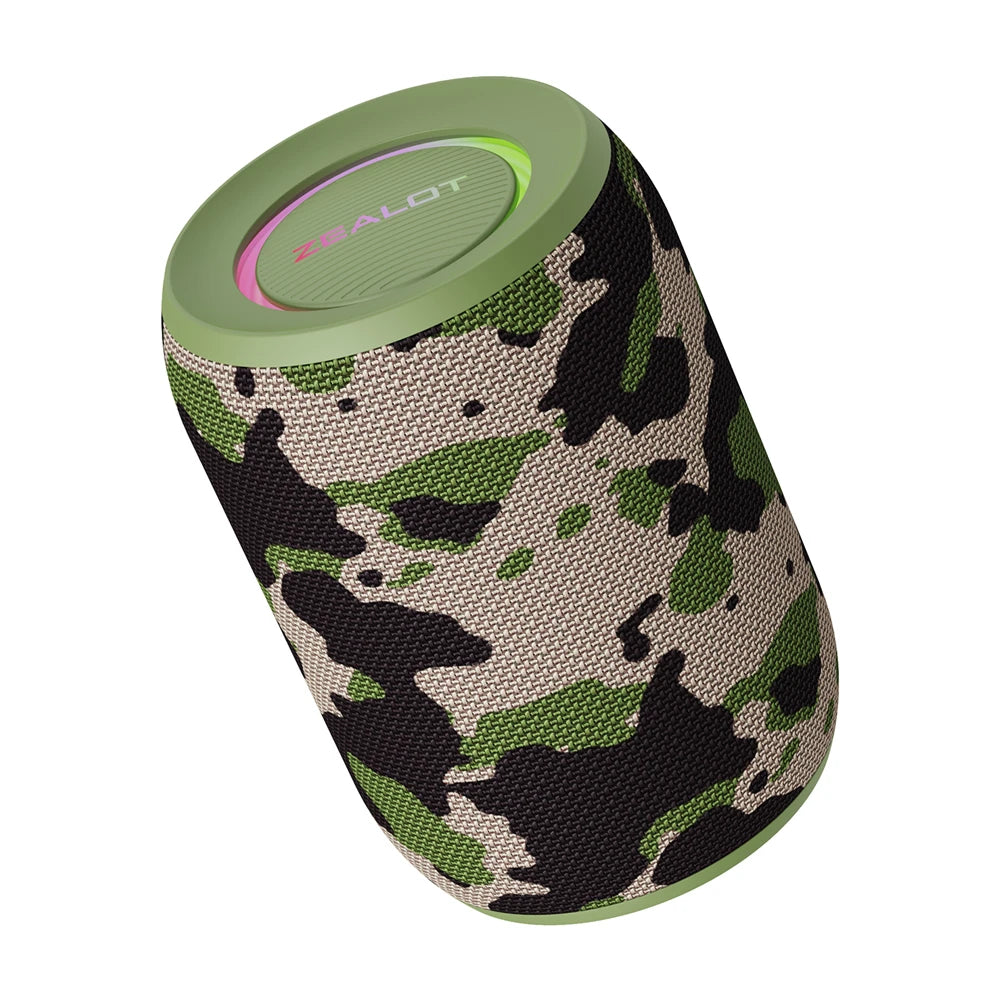 ZEALOT-S32PRO Leistungsstarker Bluetooth-Lautsprecher, kabelloser Bass, LED-Licht, Outdoor-Lautsprecher, Subwoofer, wasserdichte Soundbox-Unterstützung