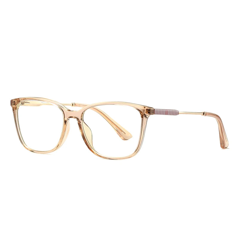JMISUS Fashion Lunettes Classiques Femme Design Minimaliste Personnalisable Sur Ordonnance Anti-lumière Bleue Photochromiques
