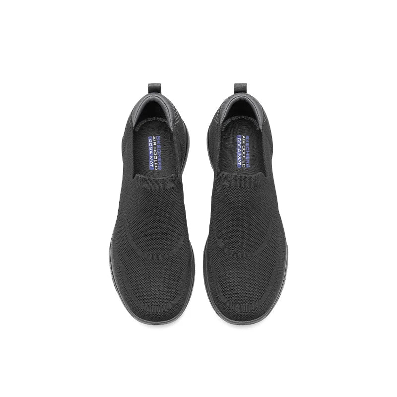 Chaussures Skechers pour Homme Série GO WALK Chaussures de Marche Décontractées à Enfiler Respirantes Légères Faciles à Enfiler et à Retirer Mocassins Nouveaux pour Homme