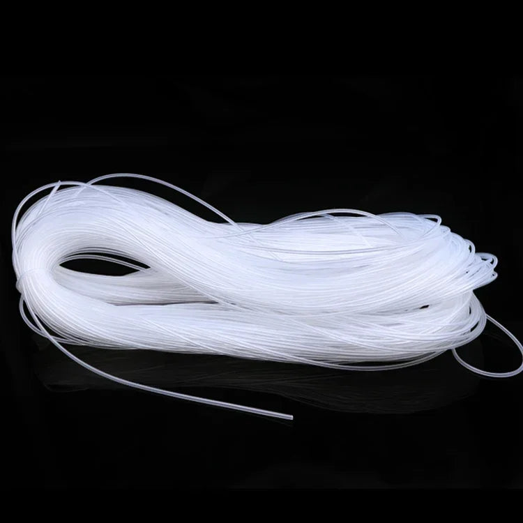 1/5 Meters Food Grade Clear Transparent Silicone Rubber Hose ID 0.51 2 3 4 5 6 7 8 9 10 12mm O.D Flexible Nontoxic Silicone Tube