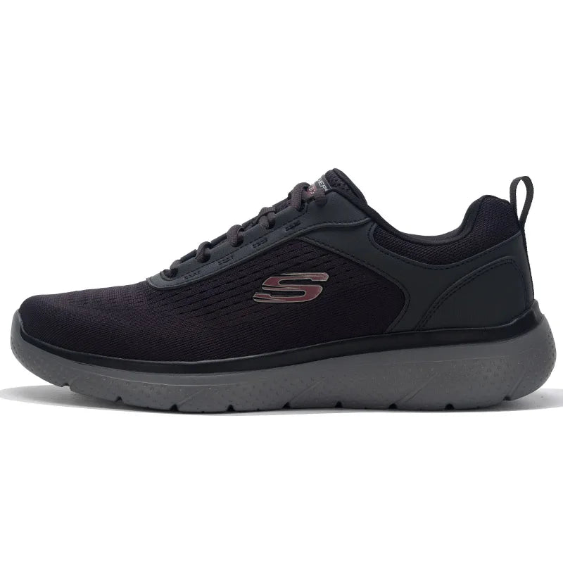 Skechers Geno Herren-Laufschuhe Bequeme Dämpfung Leichte Outdoor-Walking-Sneaker 8790360-BLK