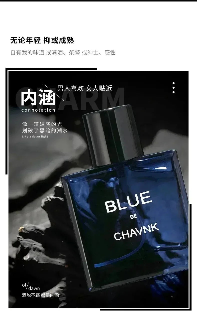 50 ml-100 ml Herrenparfüm Klassisches blaues Parfüm blaues Parfüm Körperspray Dates Partys Treffen Herren ziehen Frauen an Parfüms