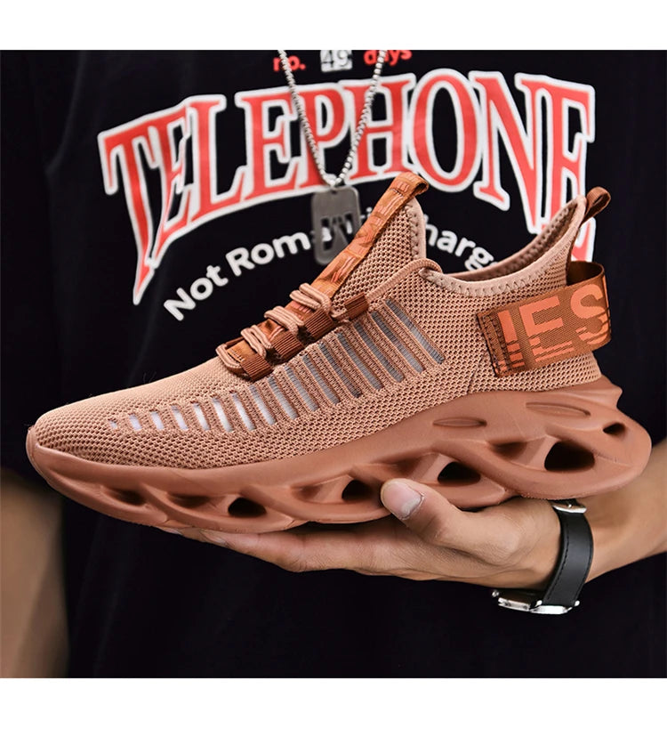 Atmungsaktive Freizeit-Sportschuhe für Frühling und Sommer, leichte, flache Lauf-Slipper für Damen und Herren