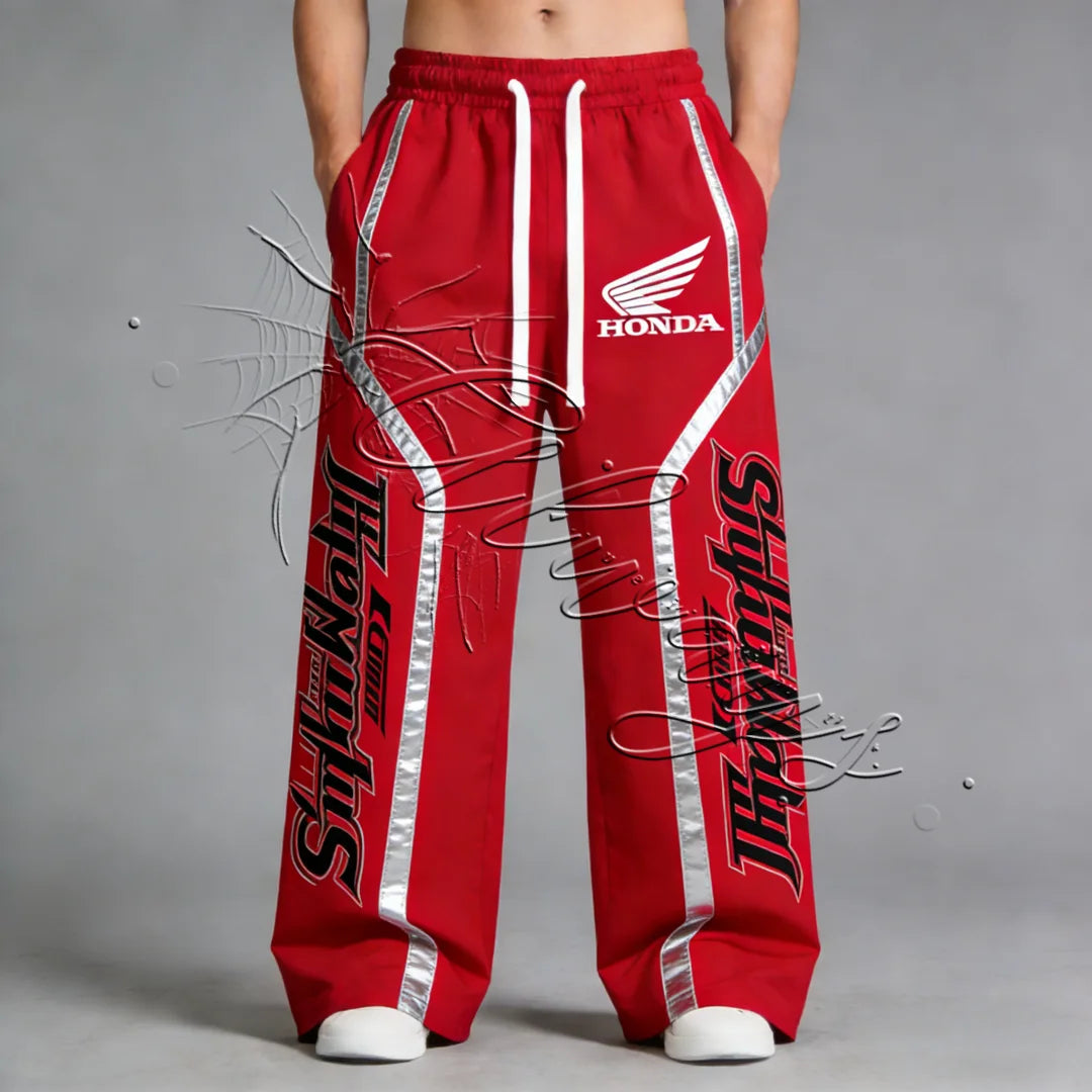 2026 Best-selling New Honda Racing Outdoor Sports Cycling Pants for Men MOTO Off-road Enthusiasts Fashionable Fitness Pants