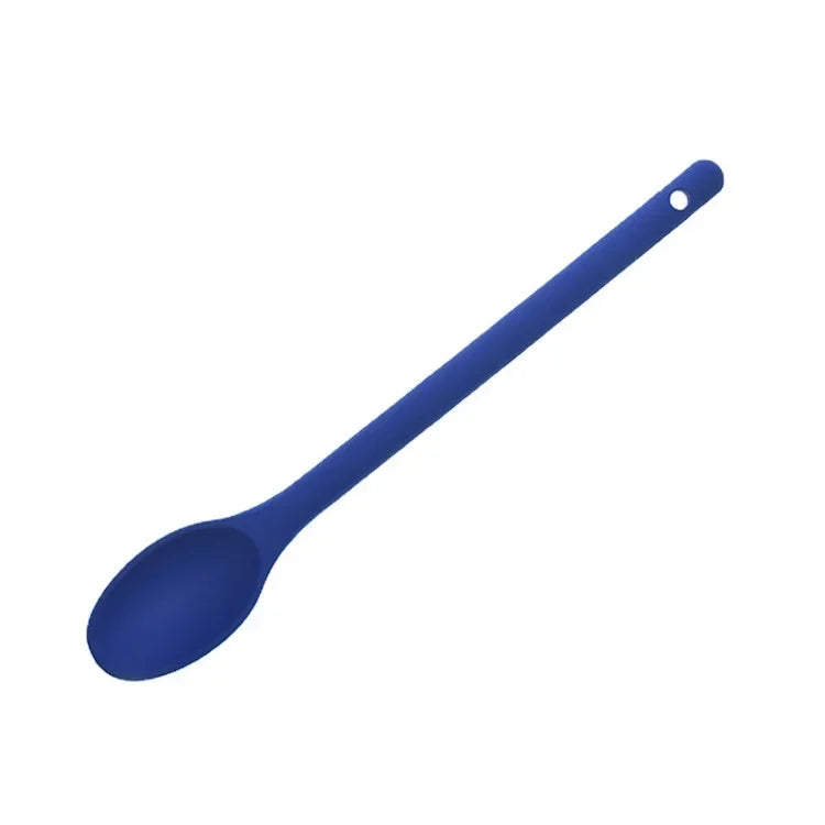Salad Mixing Spoon Nonstick Silicone Cooking Spoon Long Handle Spoon Baking Spoons Salad Stirring Mixing Serving Scoop Cuchara