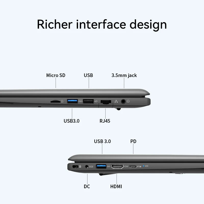 Ordinateur portable 16 pouces avec Intel Core i5 1240P Écran IPS 2.5K Windows 11 Ordinateur portable Adreamer Portable 16 Go de RAM 1 To de SSD