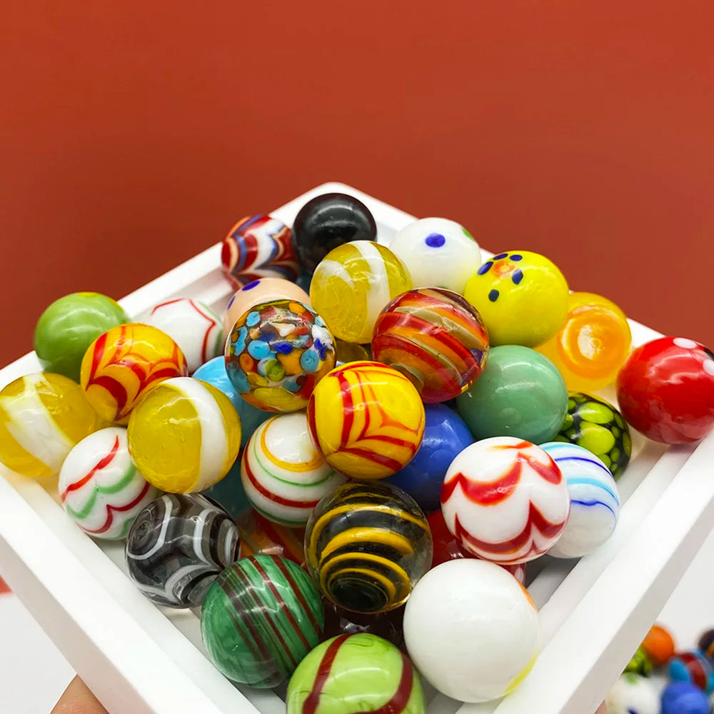 G1-16 Heimdekorationskollektion Kreative handgemachte Glasmurmeln Seltenheit Kinder-Puzzlespiele Spielzeug Süße Neujahrsgeschenke für Kinder