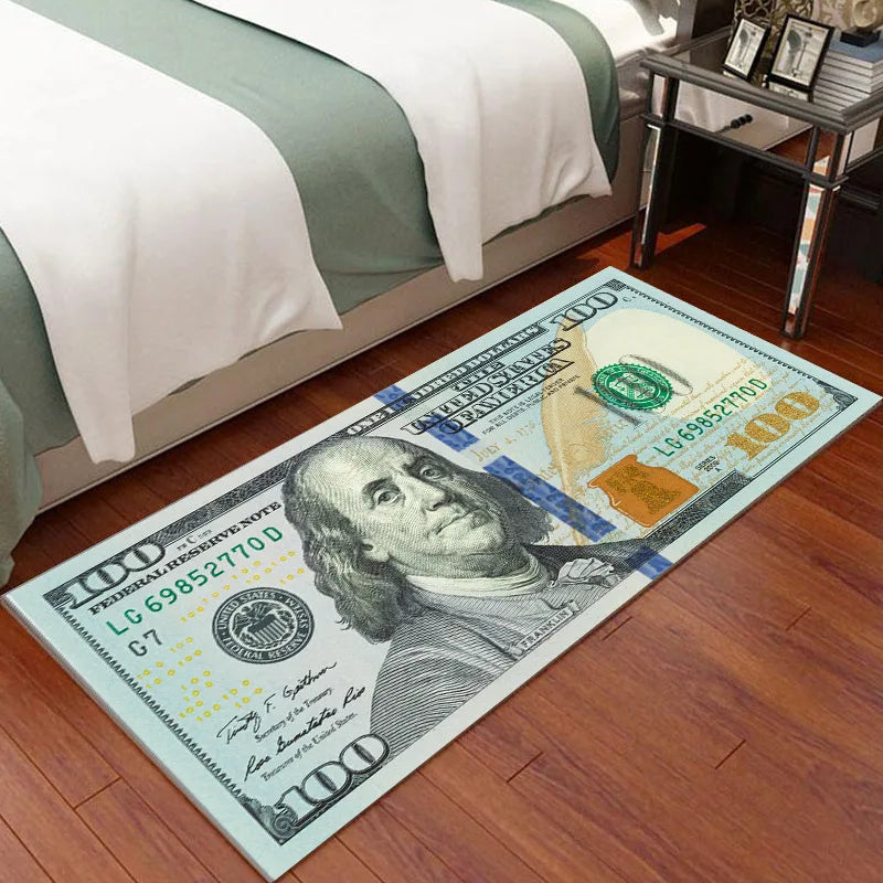 VIKAMA Kreativer langer Schlafzimmer-Bettteppich, Wohnzimmer, rechteckiger Eingangsbereich, Korridor, Erkerfenster, rutschfeste Fußmatte