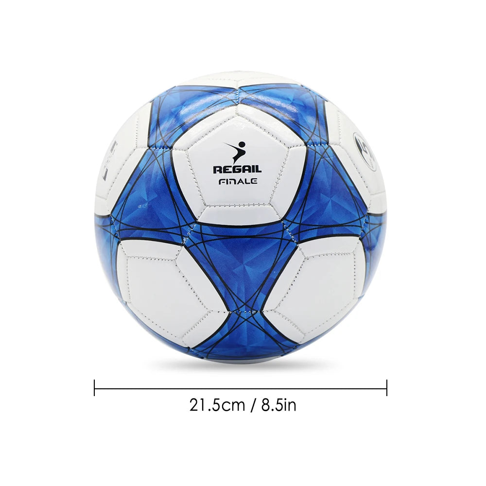 Ballon de football professionnel taille 5, cousu à la machine, ballon de but de championnat, entraînement sportif en extérieur pour jeunes