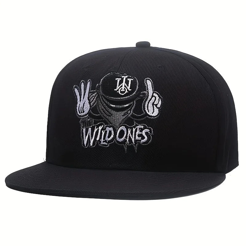 Casquette de baseball brodée de dessins animés de mode, casquette universelle pour hommes et femmes, casquette de hip-hop tendance, chapeaux de sport de plein air