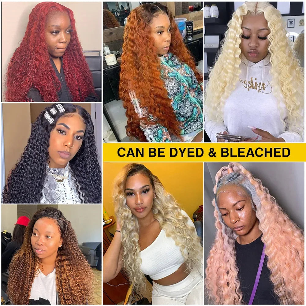 250 % 30–36 Zoll Body Wave 13x6 HD-Frontal Echthaar, vorgezupft, Spitze, brasilianisch Remy 13x4 Frontperücke 4x4 Verschluss mit HD-Vollspitze